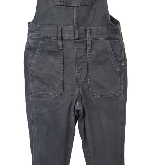 Madewell Skinny Overalls in Lunar Wash Denim - Picture 6 of 15
